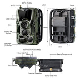 Cellular Mobile Hunting Camera 2G MMS SMS GSM 20MP 1080P Infrared Wireless Night Vision Wildlife Hunting Trail Camera HC801M