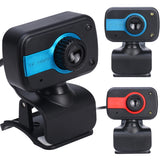 Webcam USB Web Camera Clip-On Computer Webcams 480P With Mic Web Cameras Optical Lens For PC Laptop 2 LED Lights