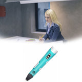 3D Printing Pen 3D Drawing Pen PLA/ABS Filament 3D Printer Pen Set Refill Scribble Pen Birthday Gift 3D Pen For Kids