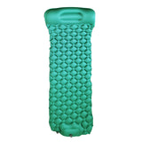 Outdoor Sleeping Pad Camping Inflatable Mat with Pillows Travel Mat Tent Folding Bed Ultralight Air Cushion for Hiking Trekking