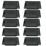 10Pcs 9V Battery Box/Holder/Case Compartment Cover with 9 Volt Battery Clip for Guitar Bass Pickup Replacement Accessor