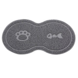 Pet Dog Puppy Cat Feeding Mat Pad Cute Cloud Shape Silicone Dish Bowl Food Feed Placement Pet Accessories Easy Cleaning Pad Mat