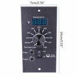 120V Digital Thermostat Board Upgrade Temperature Controller Replacement For Pellet Grill Barbecue Stove Kitchen BBQ Tools