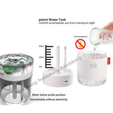 Portable Mini Humidifier 500 ML Cold Fog USB Personal Desktop Suitable for Baby Bedroom 2 spray modes ultra-silent air purifier