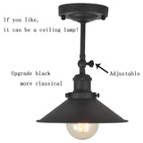 Retro Industrial Minimalist Metal Wall Lamp Quick And Easy To Install Complete Accessories Easy Installation