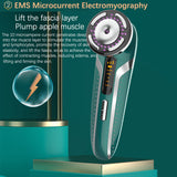 RF Hot Cold Beauty Instrument Facial Massage Introducer Lifting Tightening EMS Microcurrent Ion Deep Cleaning LED Light Therap