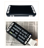 5inch LCD Display Low Vision Video Magnifier Portable  Reading Magnifier Electronic Reading Aid  Handheld  TV Output Voice