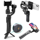 Smart Phone Stabilizer 3-axis Bluetooth Handheld Gimbal Stabilizer Selfie Stick Tripod for Smartphone Gopro Camera