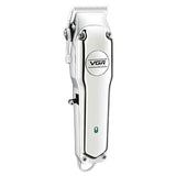 Full metal professional hair clipper electric beard hair trimmer for men barber powerful haircut machine lithium rechargeable