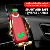 2 in 1  Non-Contact Alcohol Breath Tester with Digital Display Screen USB Rechargeable with 15W Qi Fast Phone Wireless Charger