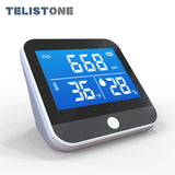 1PCS Portable Air Quality Monitor Temperature Humidity Monitor Infrared NDIR CO2 Detector Indoor CO2 Detection