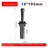 7 Set 5/8Inch Plug Wedges Feather Shims Concrete Rock Stone Splitter Hand Tools 16mm