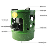 Handy Outdoor Portable Heaters Stove 10 Wicks Universal Mini Handy Camping Heater For Outdoor Back Packing Hiking Picnic