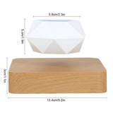 Levitating Air Bonsai Pot Rotation Flower Pot Planters Magnetic  Suspension Floating Pot Potted Plant Home Desk Decor
