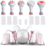 80K Lipo Cavitation Ultrasonic 6in1 Slimming Machine with RF for Fat Reducer Anti Cellulite Massager Weight Loss Skin Tightening