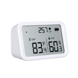 Zigbee Wireless Thermometer Hygrometer Smart Humidity Temperature Sensor with Luminous Intensity Measurement App Notification