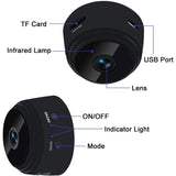 A9 Camera 1080p Camera Night Version Micro Camera Voice Video Recorder Wireless Security Mini Camcorders  90°Wide-angle Cam