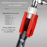 Bathroom Wrench Adjustable Plumber Wrench For Washbasin Tube Flume Wrench Sink Faucet Key Plumbing Pipe Wrench Wrenches