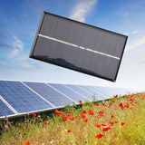 5 V 2 W Solar Cells 400mA 5V 2W Phone Charger Home Improvement 142mm*88mm Silicon Solar Polycrystalline Panel M0K2