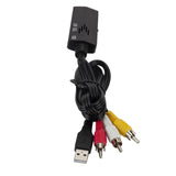 1080P HD Video Adapter Connector Portable Video Converter Adapter AV To HDMI-Compatible Converter Home Video Accessories