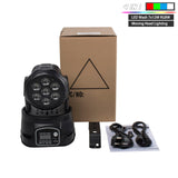 Stage Spotlight Night Light Projector Light 6IN1 RGBWA+UV Professional For Disco DJ Music Party Club Dance Effect LED 100W Proje