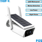 18650 Charging Battery Wireless Security Camera PIR Motion Detection Bullet Surveillance wifi Camera