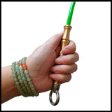 Brass Handle Self Defense Multi-Purpose Whip Car Emergency Tool Tactical Whip Steel Whip Outdoor Whip and Portable Wushu Whip