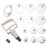 1 Set Chinese Cupping Therapy Set Body Device Suction Cup Vacuum Pump