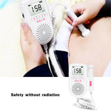3.0MHz Ultrasonic Digital Prenatal  Fetal  Doppler Monitor Baby Heartbeat  Detector Heart Rate Monitor Pregnant Women