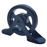 PODAY 1 Pcs Superlight Bicycle Easy Wheel Aluminum Alloy for Brompton Rear Mudguard Rollers Wheels Easy Install