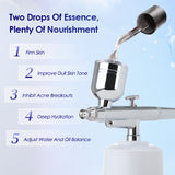 Portable Mini Airbrush Set Facial Water Oxygen Injector Machine Compressor Skin Mouisture Multi-Function Makeup Paint Art Spray