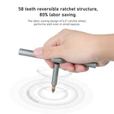 ATuMan RS1 24-In-1 Ratchet Set Screwdriver Ratchet Wrench Screwdriver Bits Set Magnetic Bits DIY Household Repair Tools Set