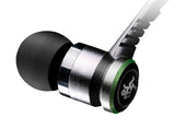 RunningMan CR-Buds High Performance Earphone with Mic &amp; Control ,Studio Monitor Recording Music Headphone, Mackie Black