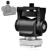 Hot Shoe Mount Monitor Flash Microphone Stand Portable Hot Shoe Mounts With Wrench Camera Accessories