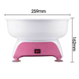Electric DIY Sweet Cotton Candy Maker Portable Cotton Sugar Floss Machine Girl Boy Gift Children's Day EU Plug