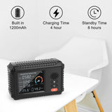 5 in 1Intelligent Air Quality Monitor CO2 Sensor Mini Gas Detector For TVOC HCHO CO2 Gas Analyzer  Thermometer &amp; Hygrometer Home