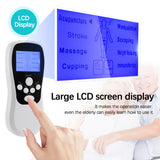 Pulse Tens Acupuncture Electric Body Massage 8 Models Digital Therapy Machine Muscle Stimulator Full Body Pain Relax Health Care