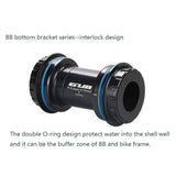 GUB MTB Road Bike Bicycle parts Bottom Brackets Press fit PF30 46mm through Axle transfer to 22-24mm Adapter for Shima-no sr-am