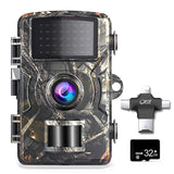 New 12MP 1080P Trail Hunting Camera Wildcamera Wild Surveillance 2''TFT Night Vision Wildlife Scouting Cameras Photo Traps Track