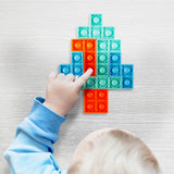 Fidget Toy Anti-stress Puzzle Shape Bubble Sensory Stress Relief Toy Autism Special Needs Decompression Relax Pressure