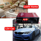 400W Digital bluetooth Car Amplifier FM USB SD w/Remote 2 Channel Hifi Audio Stereo Amp Home Theater Amplifiers Stereo L/R RCA