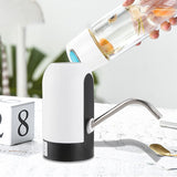 Water Bottle Pump, USB Charging Automatic Drinking Water Pump Portable Electric Water Dispenser Water Bottle Switch for Universa