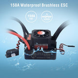 RC Waterproof Combo 4076 2000KV 2250KV Brushless Motor w/ 120A 150A Brushless ESC with S2000ML 20KG Servo for 1/8 RC Drift Car