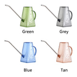 Home Durable Garden Supplies Stainless Steel Lightweight Long Spout Indoor Flower Plant Watering Can Outdoor Detachable Shower