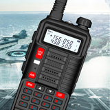 UV10R Walkie-Talkie, Outdoor Handheld Radio FM Talker, Suitable For Truck Drivers And Marine Radio Communication Equipment