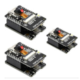 ESP32-CAM-MB WIFI Bluetooth Development Board OV2640 Camera Module MICRO-USB Interface CH340G USB to Serial Port, 3Pcs