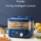 Dried Fruit Vegetables Herb Meat Machine Household MINI Food Dehydrator Pet Meat Dehydrated 5 trays Snacks Air Dryer EU