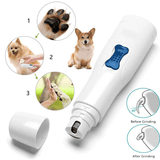 Battery Dog Nail Cliper Painless  Battery Grinders  Pet Nail Clippers Quiet Electric Dog Cat Paws Nail Grooming Trimmer Tools