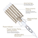 Hair Tools Curling Iron Ceramic Triple Barrel Hair Styler Egg Hair Waver Styling Tools Electric Hair Curlers Straightener