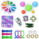 Fidget Toys Pack Anti Stress Set Kawaii Gift Toys Box Children Simple Dimple Antistress Relief Figet Toys Pakket Kit Dropship